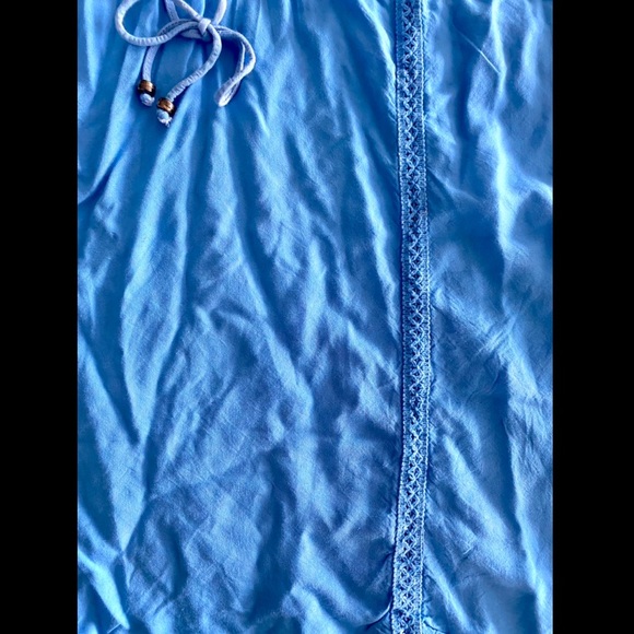 Junarose short sleeve blouse, size XXL, colour Blue - Picture 6 of 8